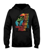 Move Over Boys Let This Girl Show Hooded Sweatshirt tile