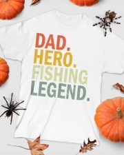 Fishing Dad Hero Vintage Retro Classic T-Shirt custom-t-shirts-classic-lifestyle-front-319