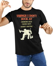 Rabbit Hunting Shirt Accessories Gear Funny Trapper Hunter Classic T-Shirt custom-t-shirts-classic-lifestyle-front-212