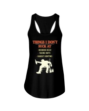 Rabbit Hunting Shirt Accessories Gear Funny Trapper Hunter Ladies Flowy Tank tile