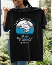 Funny Anti Joe Biden Retro Sarcastic Fishing Saying Classic T-Shirt apparel-classic-tshirt-lifestyle-front-130