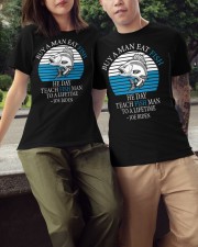 Funny Anti Joe Biden Retro Sarcastic Fishing Saying Classic T-Shirt apparel-classic-tshirt-lifestyle-front-147