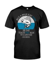 Funny Anti Joe Biden Retro Sarcastic Fishing Saying Premium Fit Mens Tee tile