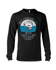 Funny Anti Joe Biden Retro Sarcastic Fishing Saying Long Sleeve Tee tile