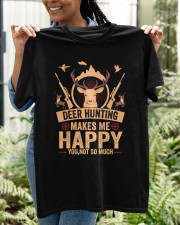 Cool Hunter Saying I Deer Hunting Classic T-Shirt apparel-classic-tshirt-lifestyle-front-130