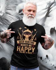 Cool Hunter Saying I Deer Hunting Classic T-Shirt apparel-classic-tshirt-lifestyle-front-267