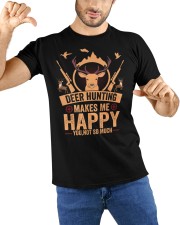 Cool Hunter Saying I Deer Hunting Classic T-Shirt custom-t-shirts-classic-lifestyle-front-212