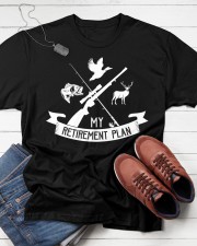 My Retirement Plan Gifts For A Hunting Hunter Hunt Retire Classic T-Shirt apparel-classic-tshirt-lifestyle-front-216