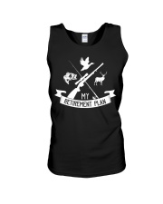 My Retirement Plan Gifts For A Hunting Hunter Hunt Retire Unisex Tank tile
