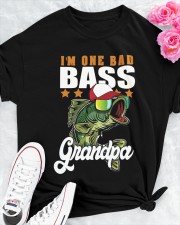 Im One Bad Bass Grandpa Bass Fishing Fathers Day Gift Classic T-Shirt apparel-classic-tshirt-lifestyle-front-192