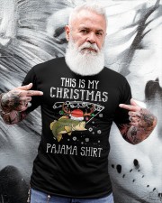 This Is My Christmas Pajama Shirt Fishing Xmas Pjs Dad Men Classic T-Shirt apparel-classic-tshirt-lifestyle-front-267