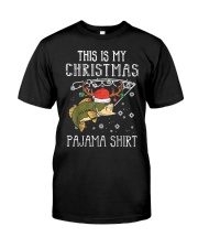 This Is My Christmas Pajama Shirt Fishing Xmas Pjs Dad Men Premium Fit Mens Tee tile