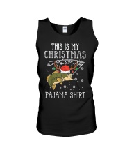 This Is My Christmas Pajama Shirt Fishing Xmas Pjs Dad Men Unisex Tank tile