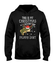 This Is My Christmas Pajama Shirt Fishing Xmas Pjs Dad Men Hooded Sweatshirt tile