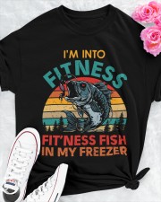 Im Into Fitness Fitness Fish In My Freezer Funny Fishing Classic T-Shirt apparel-classic-tshirt-lifestyle-front-192