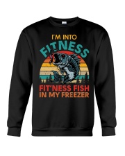Im Into Fitness Fitness Fish In My Freezer Funny Fishing Crewneck Sweatshirt tile