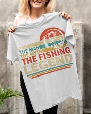 Mens Vintage Bass Fishing Dad Man The Myth The Legend Fisherman Classic Classic T-Shirt apparel-classic-tshirt-lifestyle-front-117
