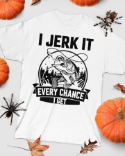I Jerk It Every Chance I Get Fishing Classic T-Shirt custom-t-shirts-classic-lifestyle-front-319