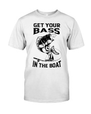 Cool Bass Fishing Gift Men Funny Fishermen Boat Fisher Joke Premium Fit Mens Tee tile