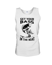 Cool Bass Fishing Gift Men Funny Fishermen Boat Fisher Joke Unisex Tank tile