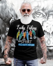 lucky fishing t shirt Classic T-Shirt apparel-classic-tshirt-lifestyle-front-268