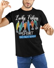 lucky fishing t shirt Classic T-Shirt custom-t-shirts-classic-lifestyle-front-212
