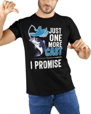 Fishing Just One More Cast I Promise Fishing Lovers Classic T-Shirt custom-t-shirts-classic-lifestyle-front-212