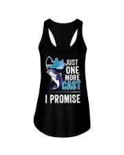 Fishing Just One More Cast I Promise Fishing Lovers Ladies Flowy Tank tile