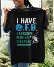 Fishing I Have Ofd Obsessive Fishing Disorder Classic T-Shirt apparel-classic-tshirt-lifestyle-front-130