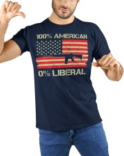 100 American 0 LiberalFunny Ar15 Classic T-Shirt custom-t-shirts-classic-lifestyle-front-212