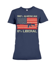 100 American 0 LiberalFunny Ar15 Premium Fit Ladies Tee tile