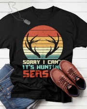 Sorry I Can’t Hunting Season Classic T-Shirt apparel-classic-tshirt-lifestyle-front-216