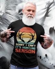 Sorry I Can’t Hunting Season Classic T-Shirt apparel-classic-tshirt-lifestyle-front-267