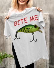 Mens Bite Me Fishing Lover Gift Classic T-Shirt apparel-classic-tshirt-lifestyle-front-117