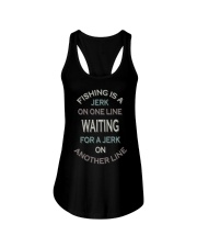 Funny Fishing Saying Fish Humor Ladies Flowy Tank tile