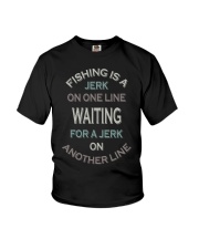 Funny Fishing Saying Fish Humor Youth T-Shirt tile