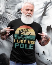 I Like Her Bobbers Fishing Matching Couples I Like His Pole Classic T-Shirt apparel-classic-tshirt-lifestyle-front-267