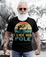 I Like Her Bobbers Fishing Matching Couples I Like His Pole Classic T-Shirt apparel-classic-tshirt-lifestyle-front-268