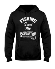 Fishing Reel Pike Fishing Saved Me From Becoming A Pornstar Hooded Sweatshirt tile