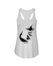 Fishing Hook Inside Me Ladies Flowy Tank tile