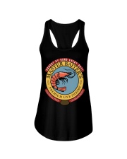 Master Baiter’s Shrimp Fishing Lover Gift Ladies Flowy Tank tile