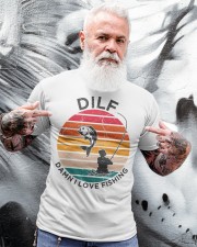 Dilf Damn I Love Fishing Angler Pun Funny Fishing Classic T-Shirt apparel-classic-tshirt-lifestyle-front-267