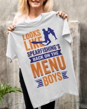 Looks Like Spearfishing’s Back On The Menu Boys Classic T-Shirt apparel-classic-tshirt-lifestyle-front-117