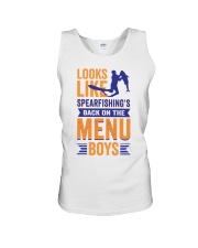 Looks Like Spearfishing’s Back On The Menu Boys Unisex Tank tile