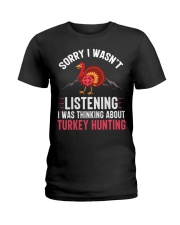 Turkey Hunting Hunter Season Turkey Hunting Lover Ladies T-Shirt tile