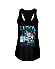 Lucky Fishing Shirt Ladies Flowy Tank tile