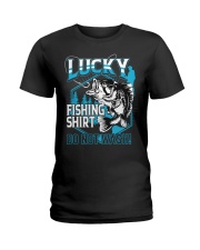 Lucky Fishing Shirt Ladies T-Shirt tile