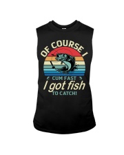 Of Course I Cum Fast I Got Fish To Catch Fishing Lover Classic Sleeveless Tee tile