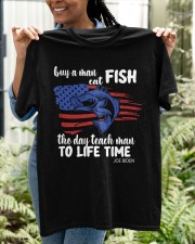 Funny Joe Biden Quote Shirt Classic T-Shirt apparel-classic-tshirt-lifestyle-front-130
