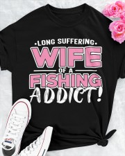Fishing Addict Tshirt For Women Classic T-Shirt apparel-classic-tshirt-lifestyle-front-192